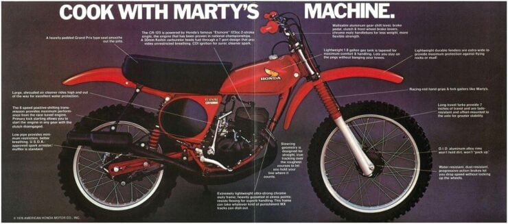 Honda Elsinore Vintage Ad 1