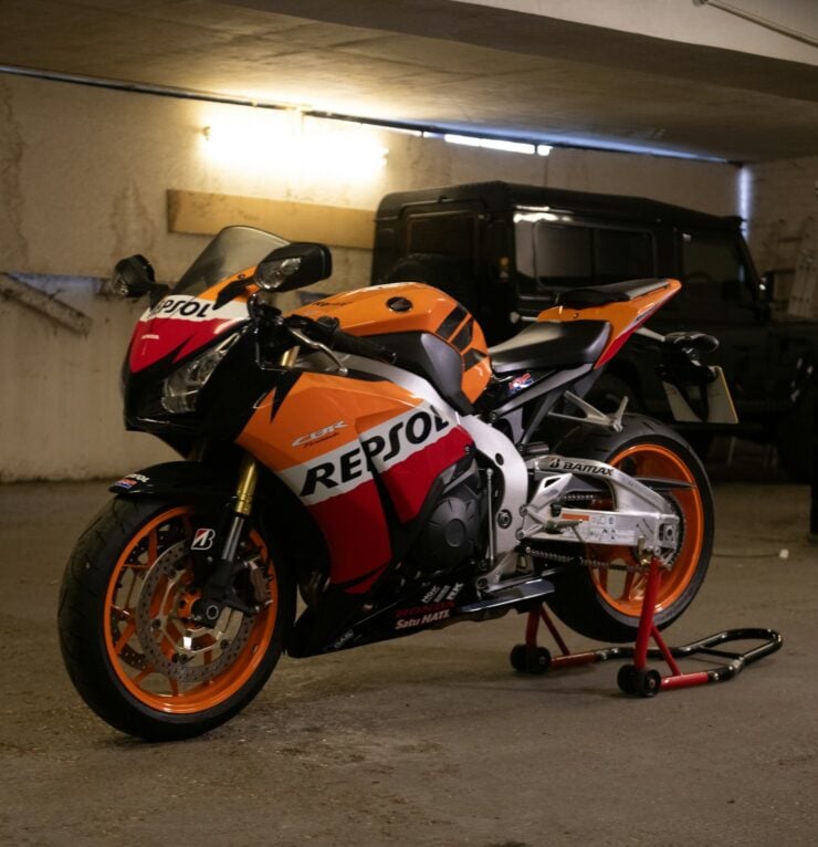 James May Honda CBR1000RR Fireblade Repsol 1