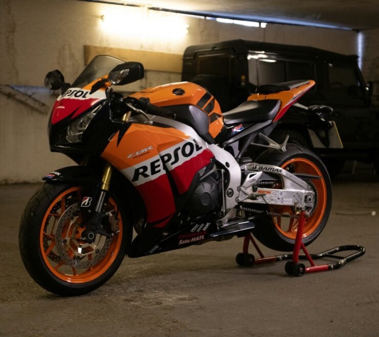 James May Honda CBR1000RR Fireblade Repsol 10