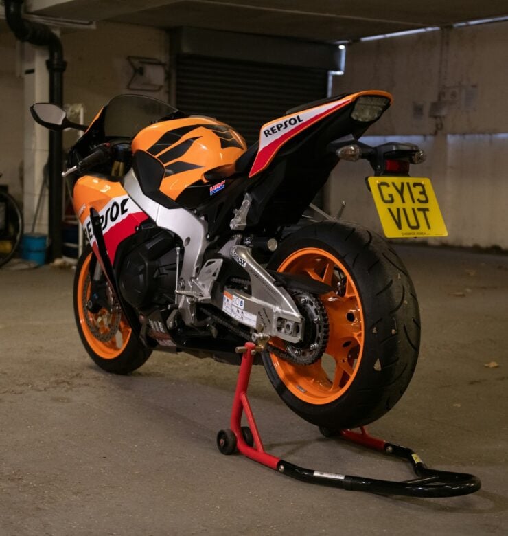 James May Honda CBR1000RR Fireblade Repsol 12