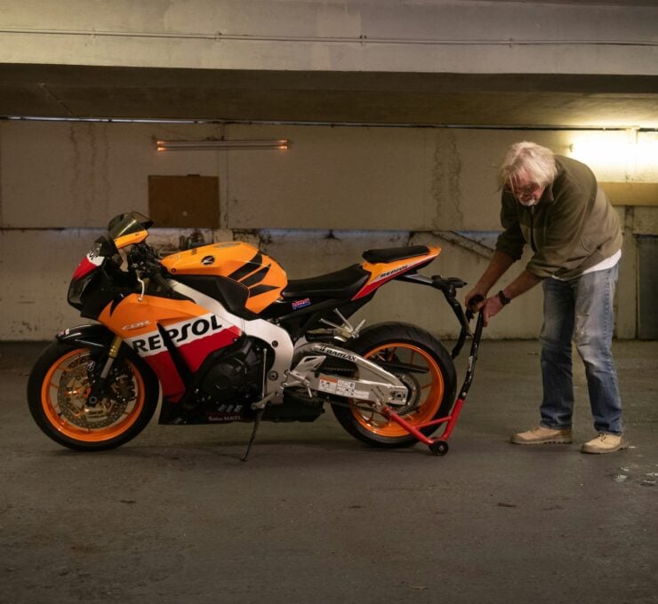 James May Honda CBR1000RR Fireblade Repsol 14