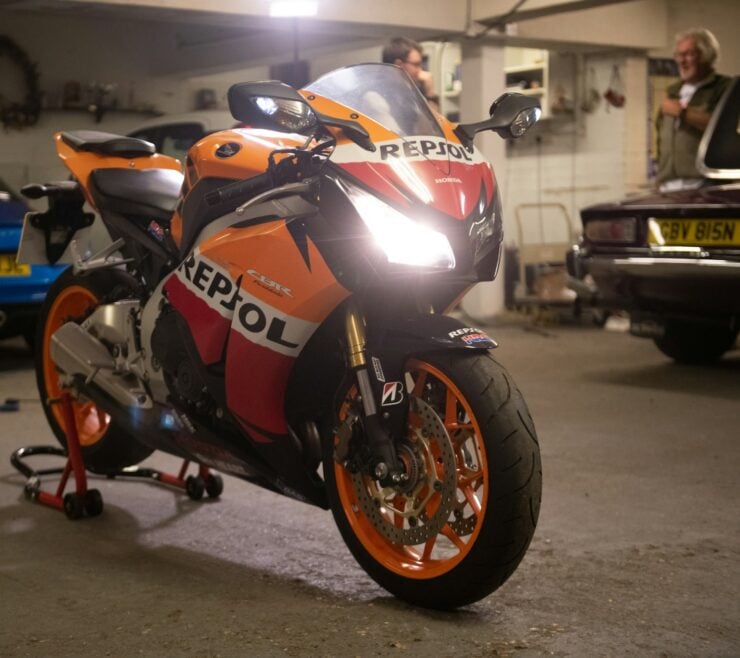 James May Honda CBR1000RR Fireblade Repsol 6