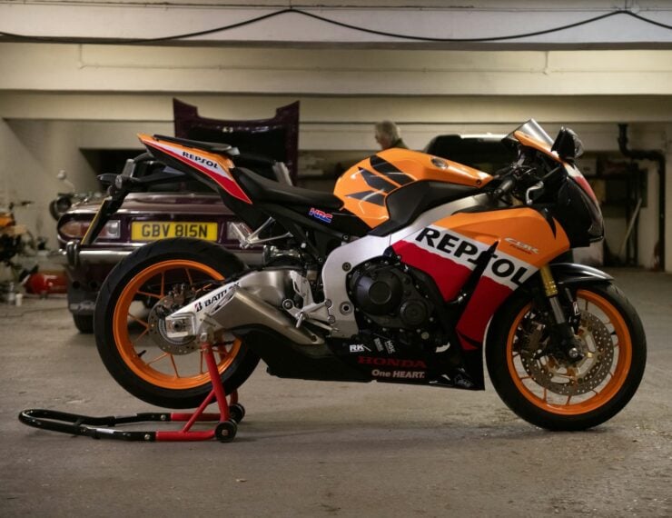 James May Honda CBR1000RR Fireblade Repsol 9