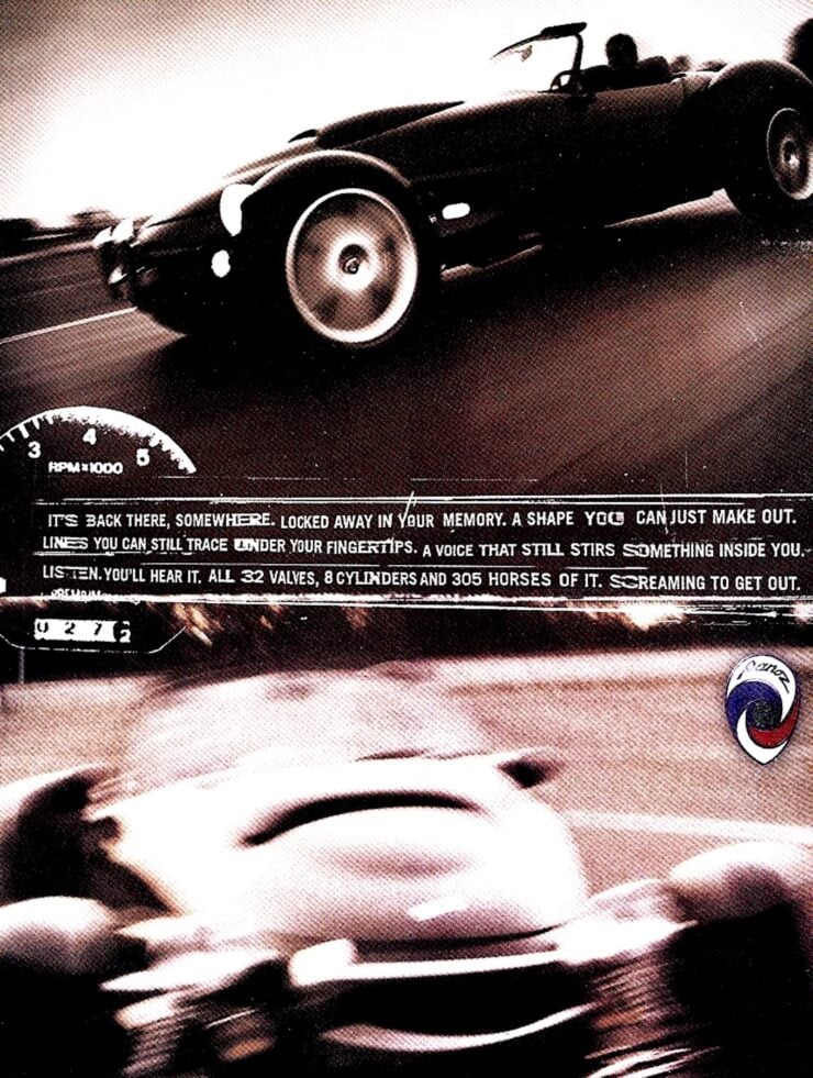 Panoz Roadster Vintage Ad 1