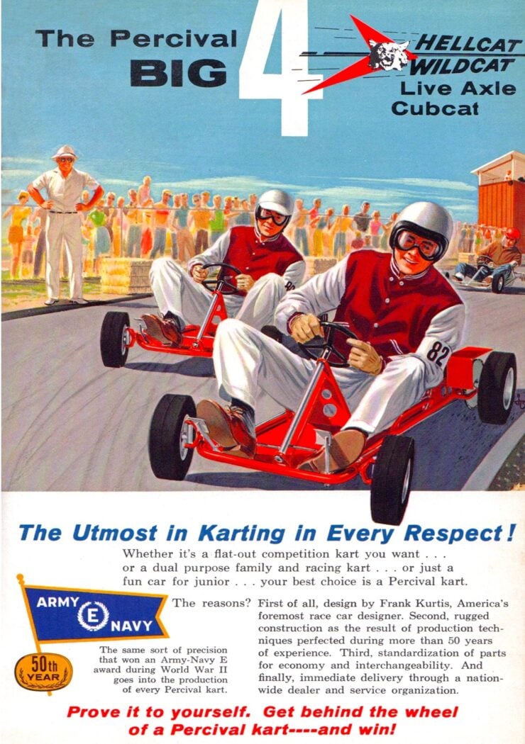 Percival Go-Kart Vintage Ad 1