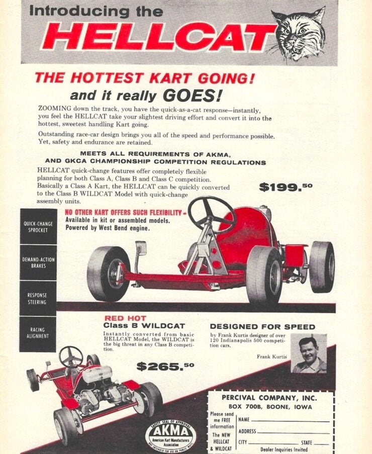 Percival Go-Kart Vintage Ad 2