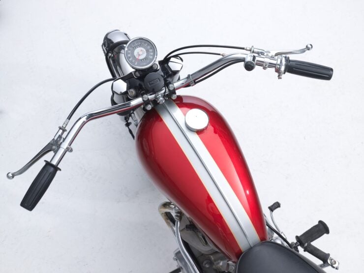 Vintage Triumph TR6 Trophy Motorcycle Desert Sled 6