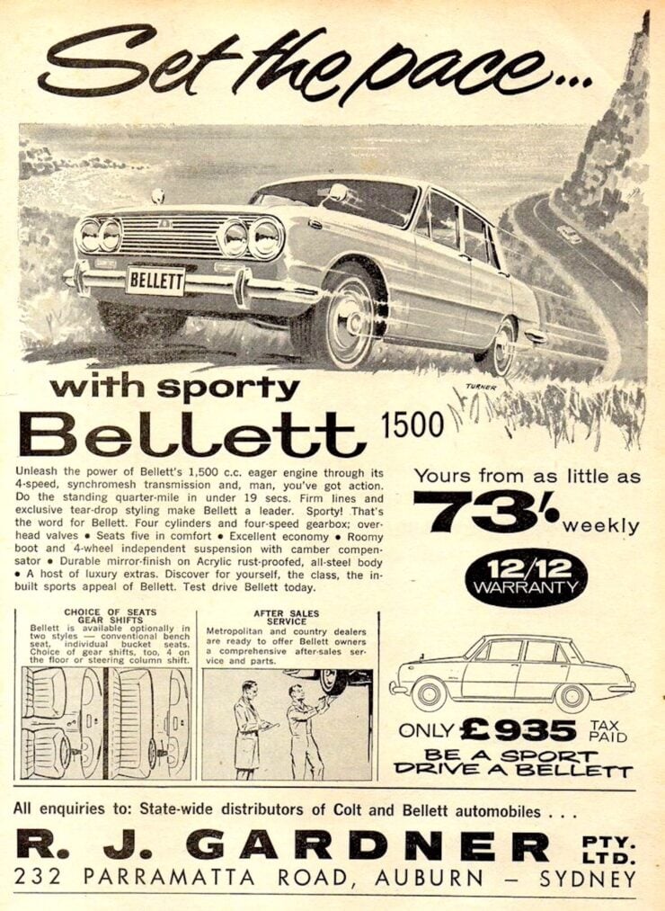 Isuzu Bellett Vintage Ad 2