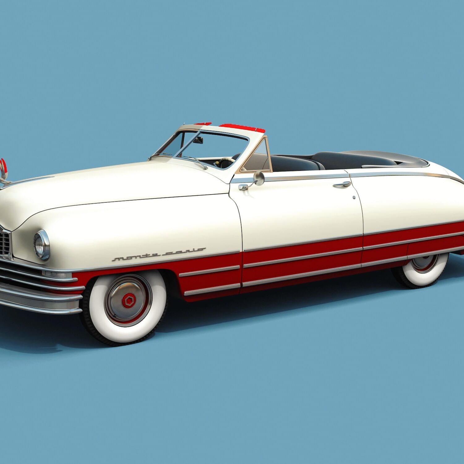 PACKARD SWAN パッカードスワンコンバーチブルクーペ1949マスコット The Incredible Story Of The Mysterious 1949 Packard Monte Carlo