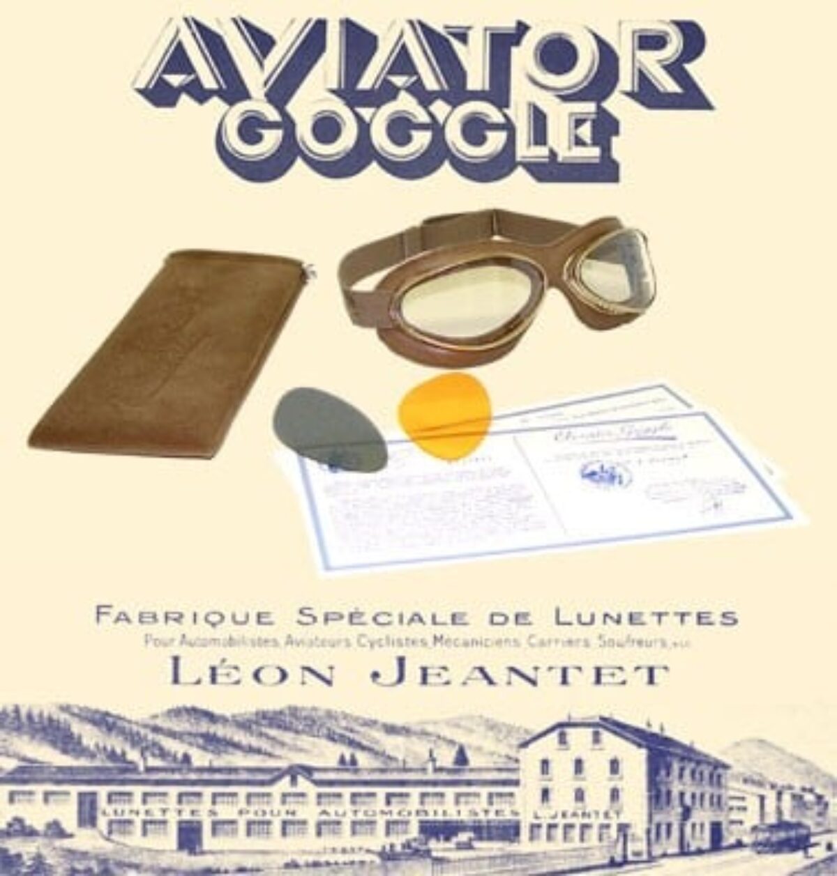 Aviator Goggles by Jeantet
