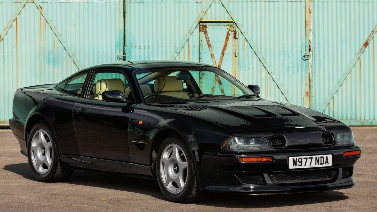 The World's Most Powerful Production Car (In 2000): The Aston