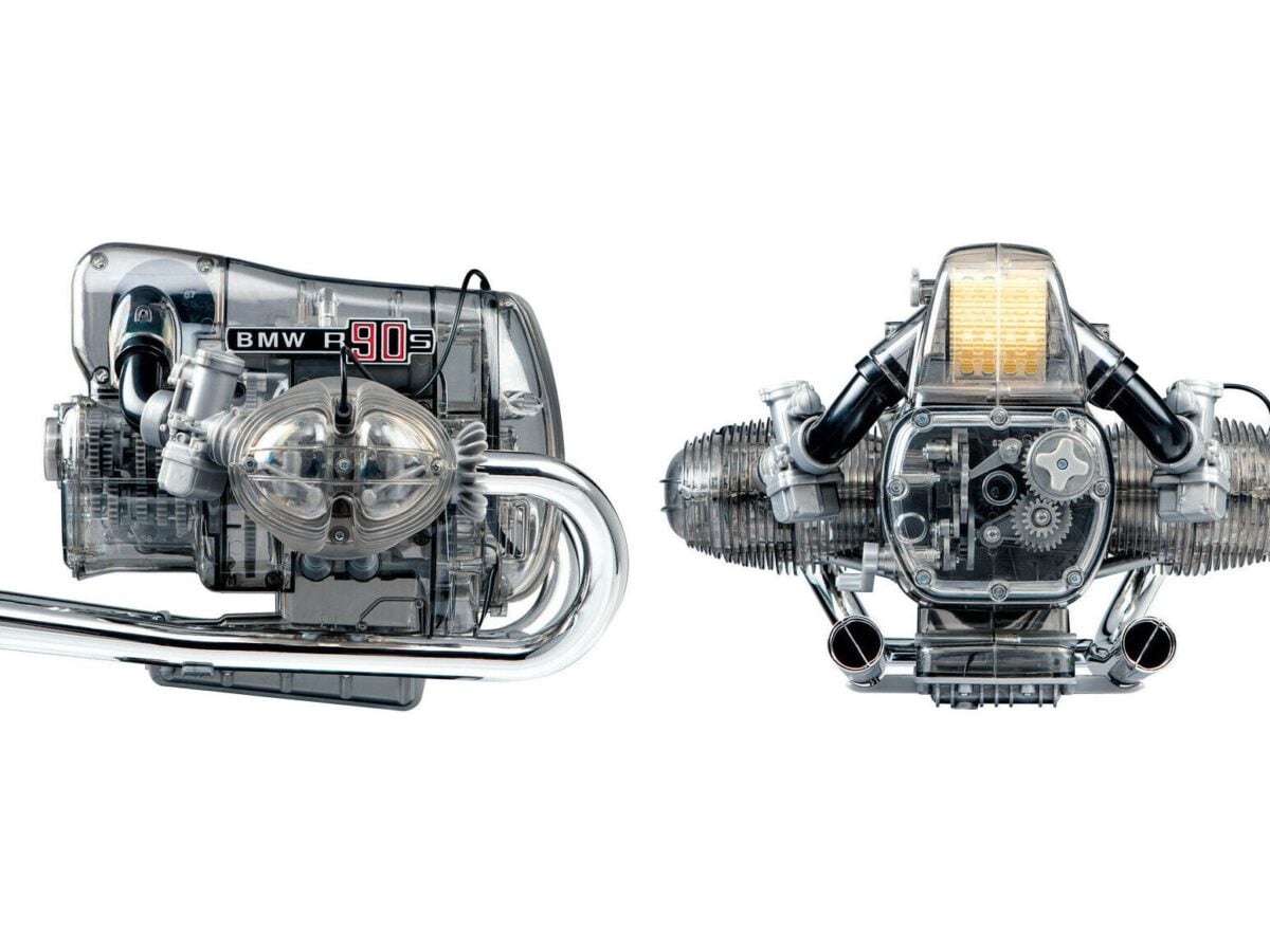 1:2 Scale BMW R90S Flat Twin Airhead Engine Model Kit