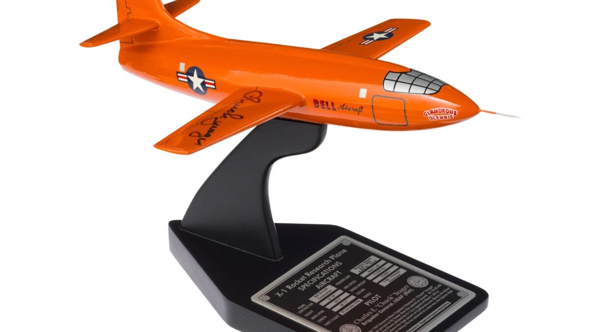 Chuck-Yeager-Signed-Bell-X-1-