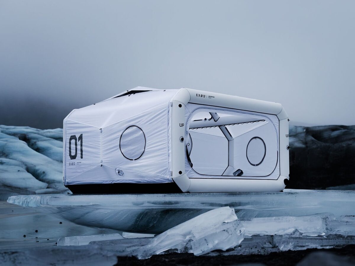 21st Century Camping: The Exod POD-01 Air Station™ Shelter