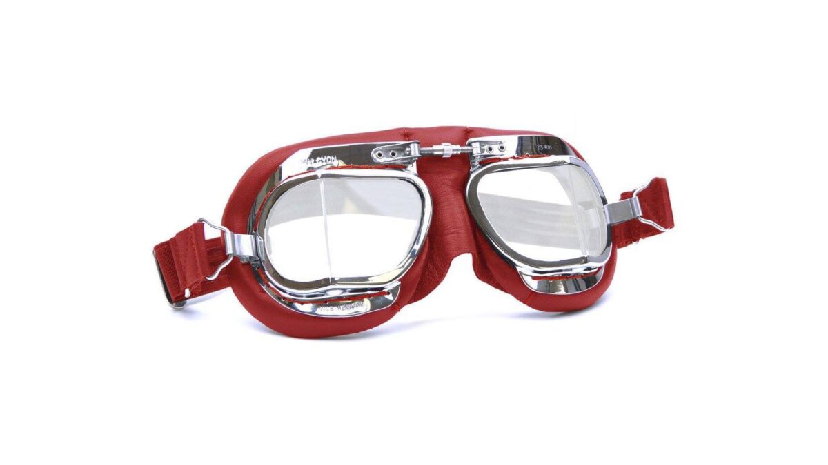 Halcyon Mark 49 Motorcycle Goggles - Made In Britain From Chromed
