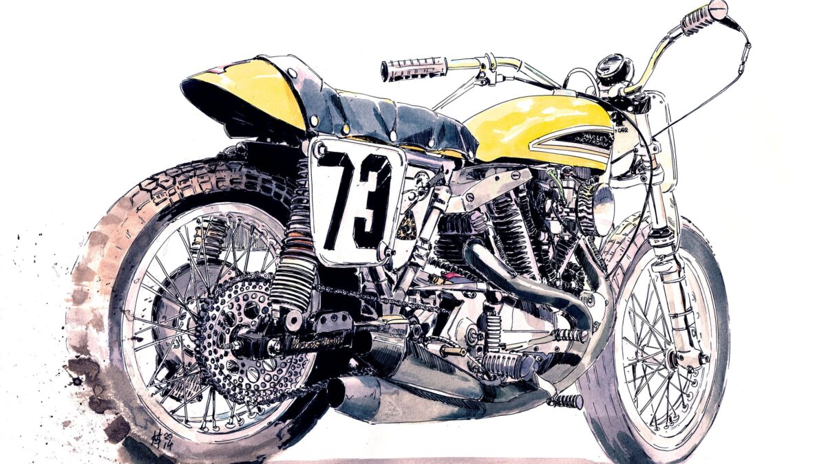 Harley-Davidson-XR750-Art-Port