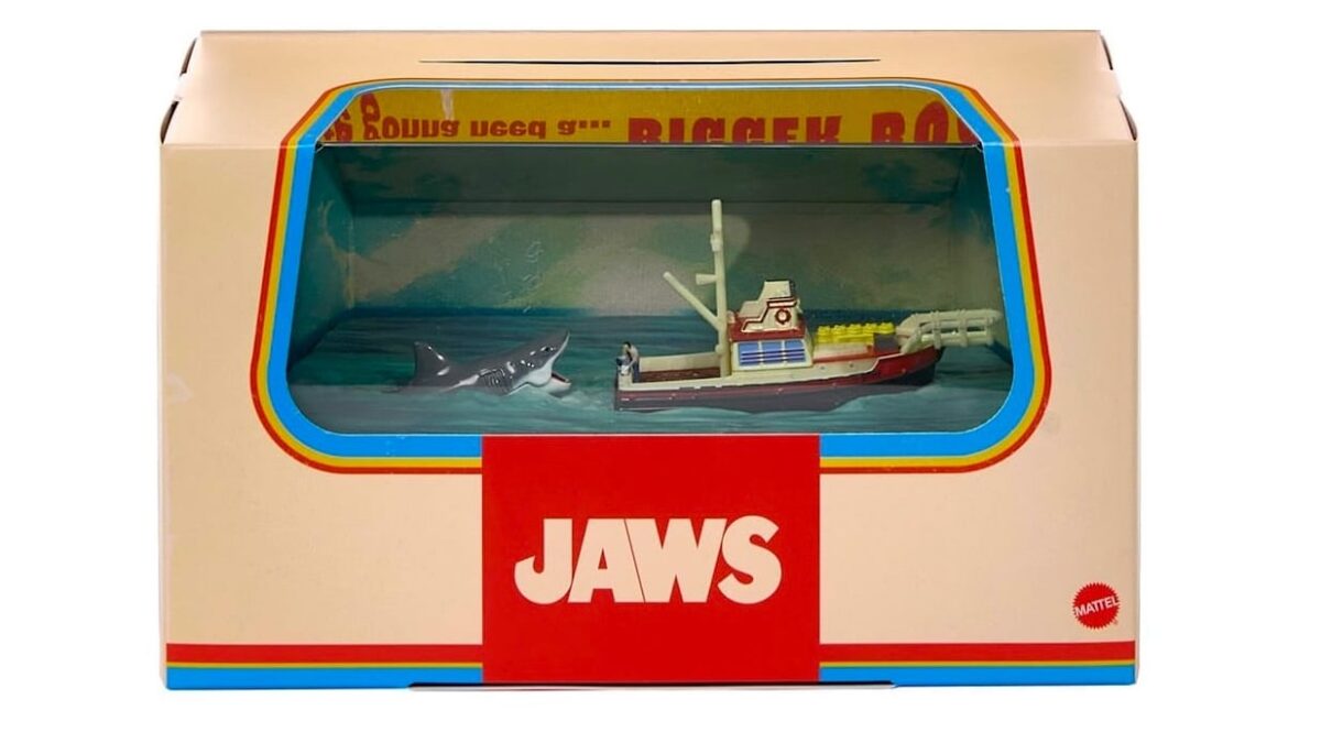The Hot Wheels 50th Anniversary Jaws Set: $32 USD
