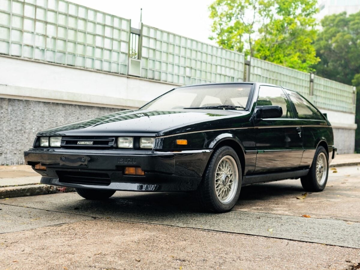 吉田三郎商店 YANASE PIAZZA NEROカレンダー 1988年 ⑥ Isuzu-Piazza-Lotus-Car-