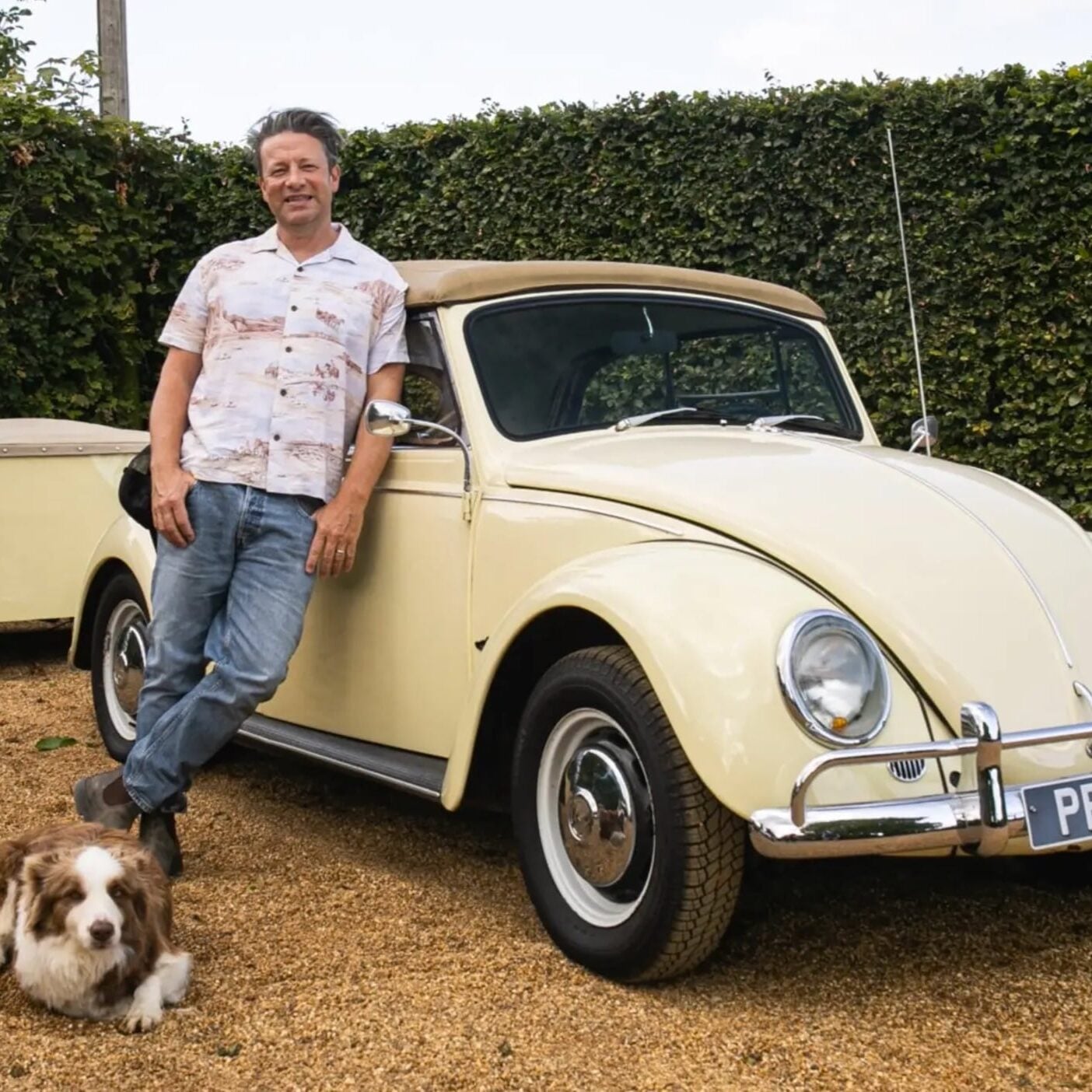 For Sale: Jamie Oliver's VW Beetle (With A Bespoke Ice Cream Trailer)