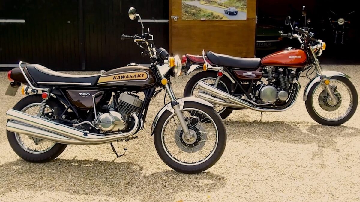 Short Film: Kawasaki H2 Mach IV 750 Triple - Chainsmoker