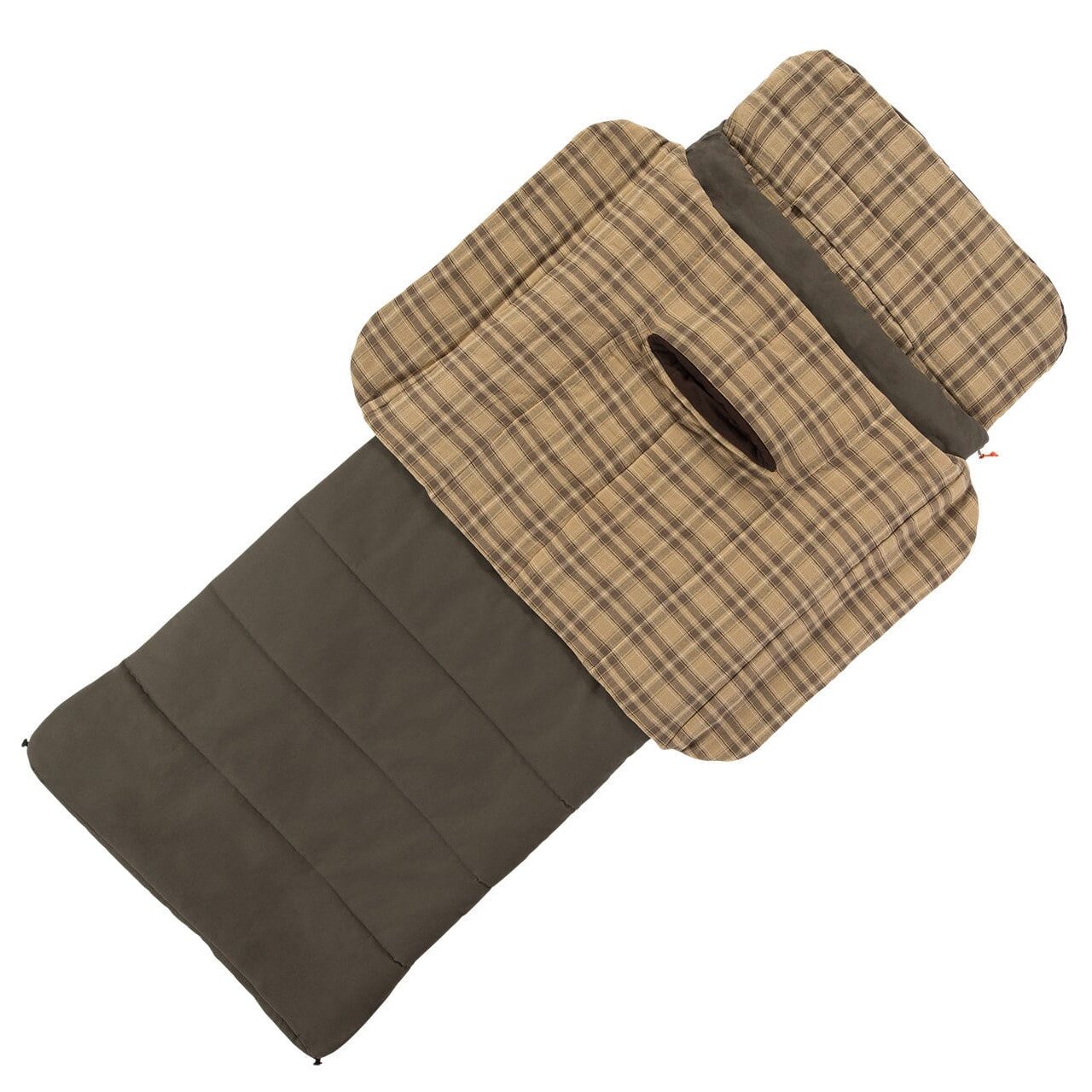 The Kodiak Canvas Z Top™ - A Traditional Canvas + Flannel Sleeping Bag