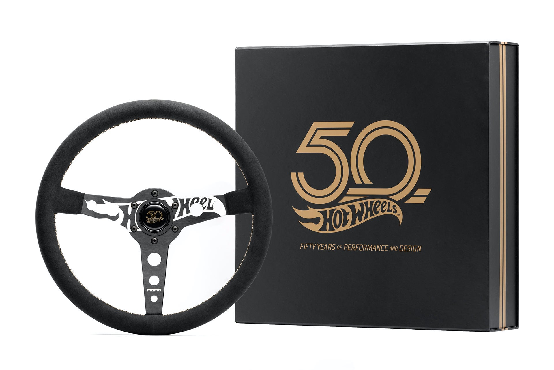 MOMO x HotWheels 50周年ステアリング ホットウィール モモ The New MOMO x Hot Wheels Limited Edition Steering Wheel - $299.95 USD