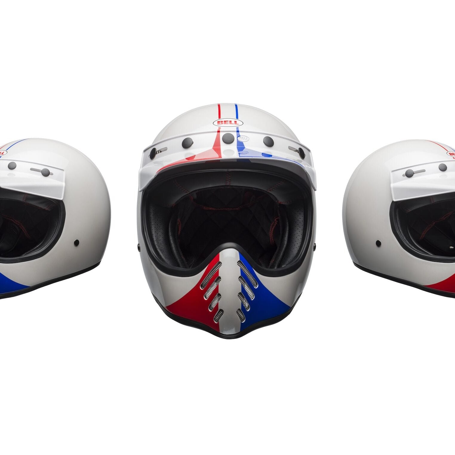 Bell Moto-3 Ace Cafe GP 66 Helmet - Modern Safety In A Retro Helmet