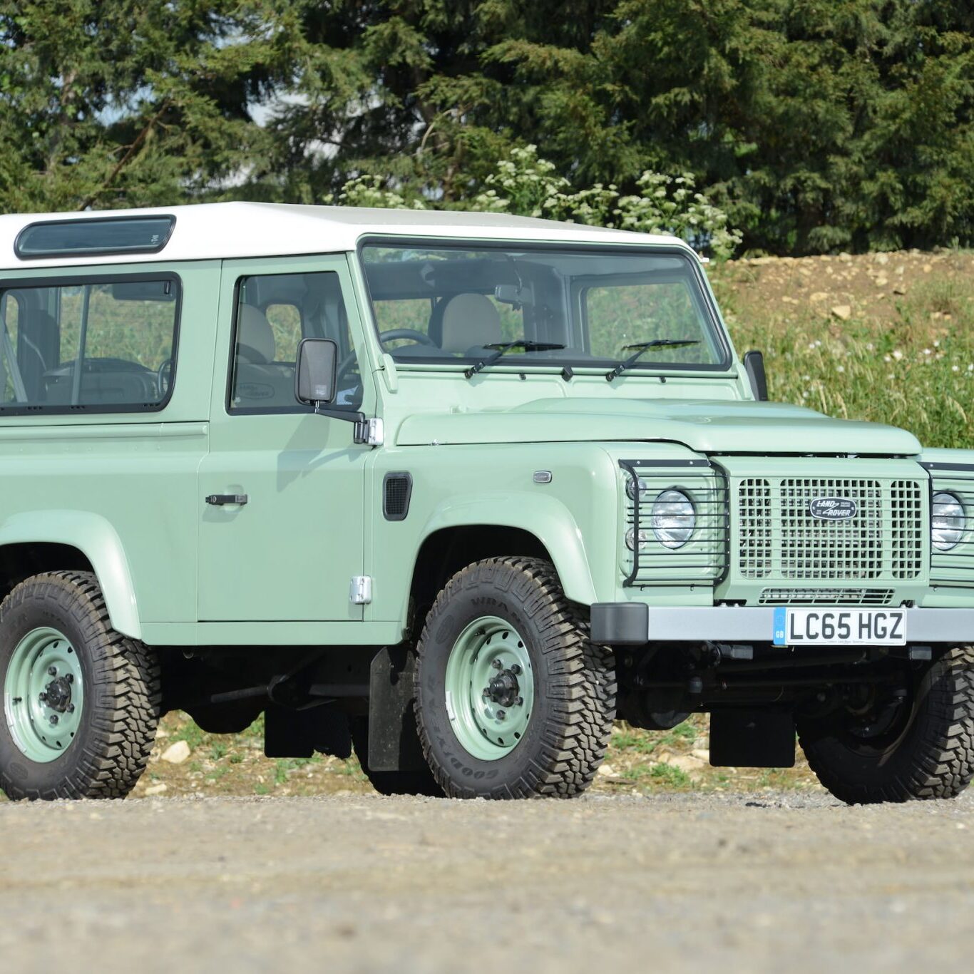 Rowan Atkinson's Land Rover Defender