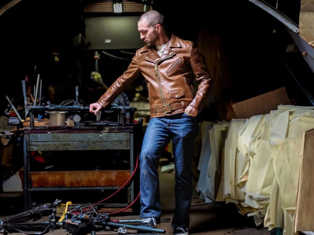 ベルベスト kiton stile latino リングヂャケット　　ポロコート Schott-Perfecto-Horween-