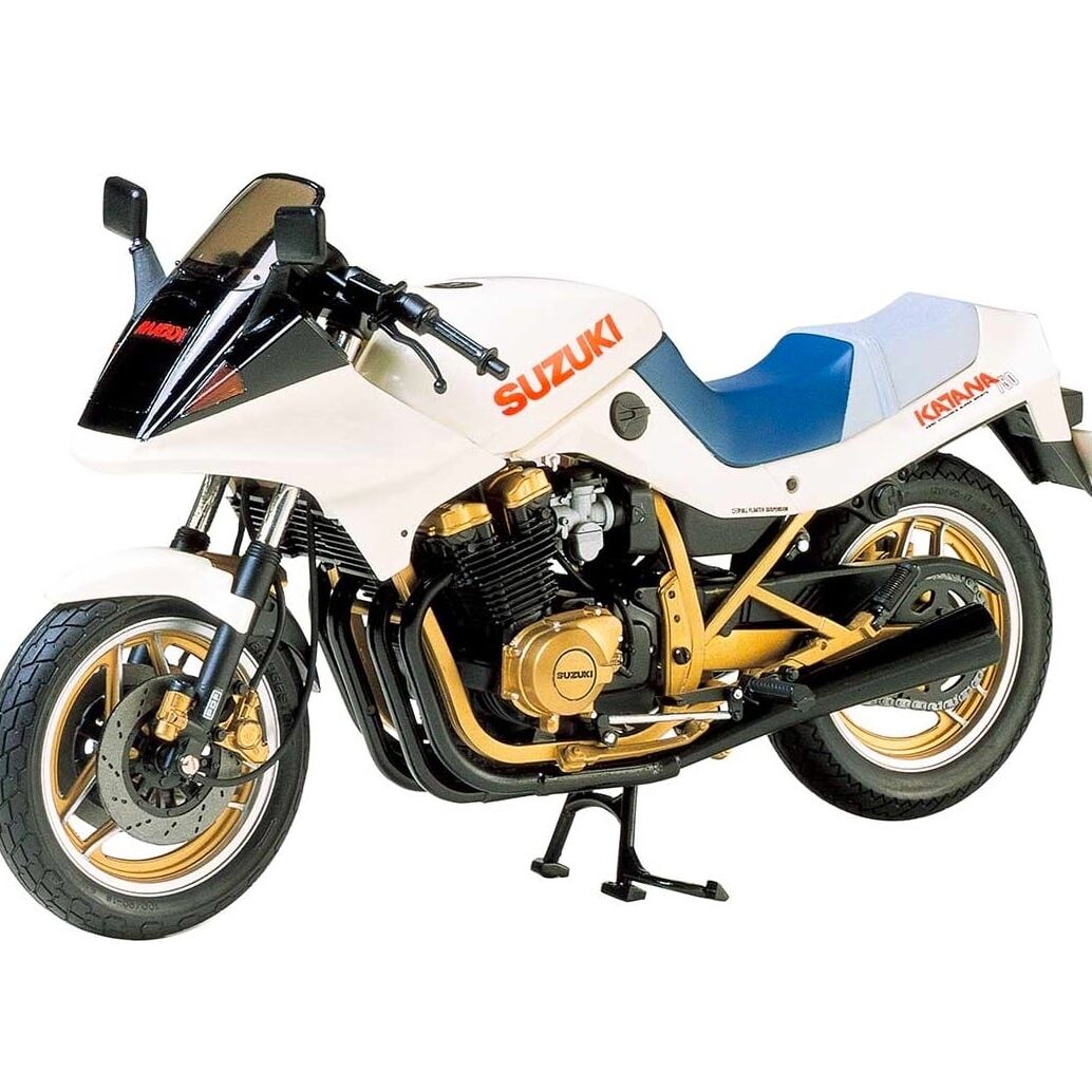 The 1:12 Scale Suzuki GSX750S Katana Kit by Tamiya