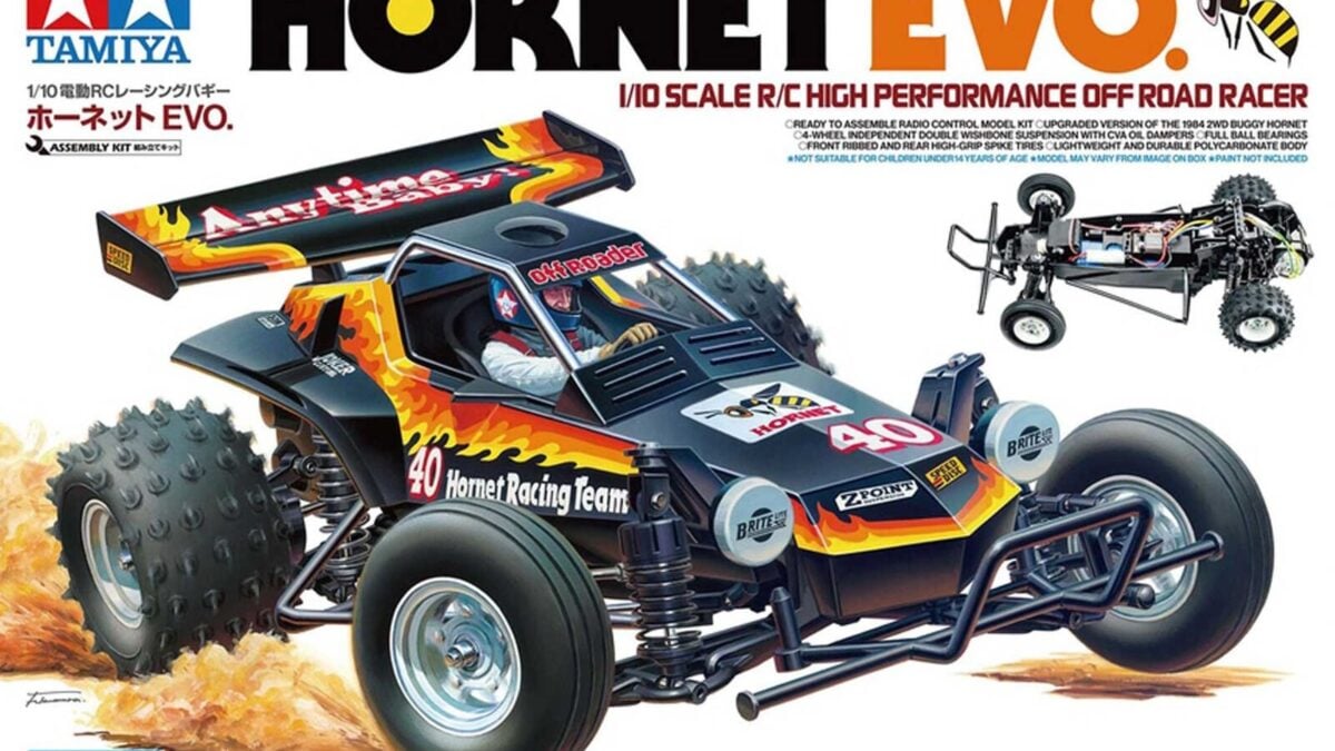 Tamiya Hornet Evo RCカー　組立済み未走行 The 40th Anniversary Tamiya Hornet Evo RC Car Re-Release