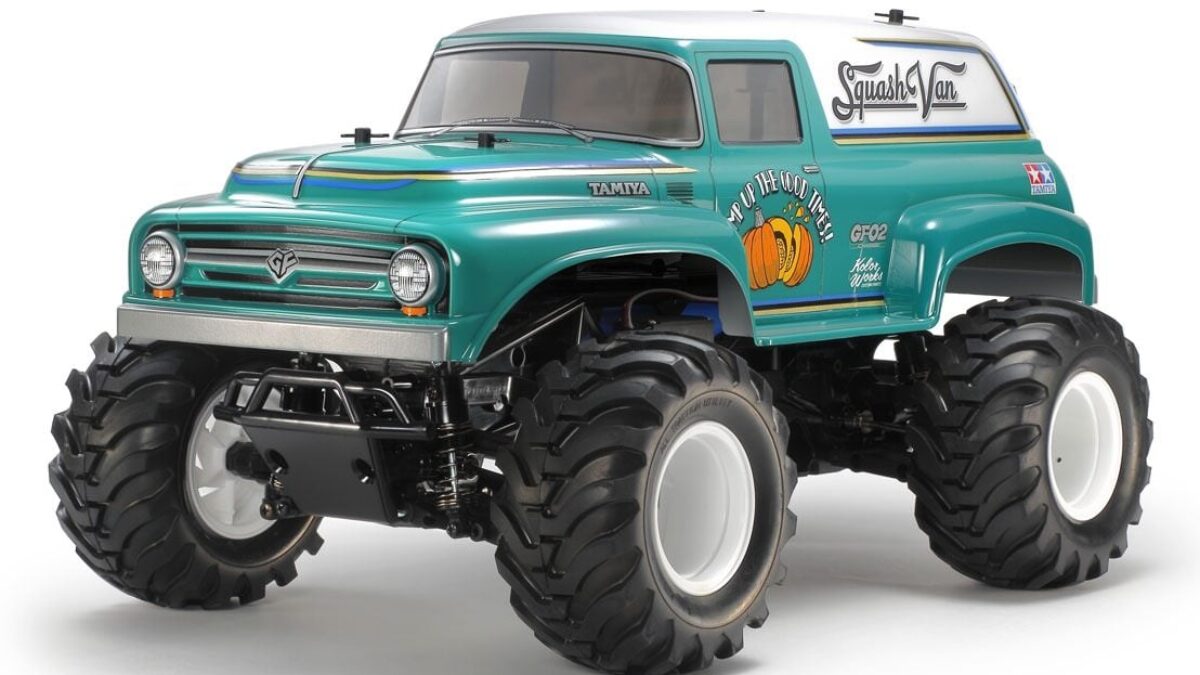 TAMIYA Squash Van モンスタートラック The 4x4 Tamiya R/C 