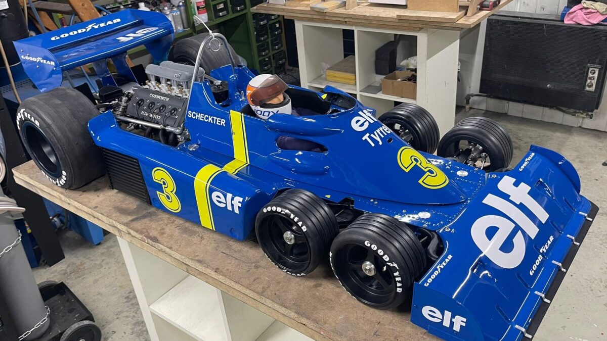 For Sale: An Incredible 1:3rd Scale V8-Powered Tyrrell P34 R/C Car