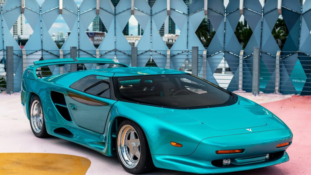 For Sale: The 1993 Vector Avtech WX-3 Supercar Prototype