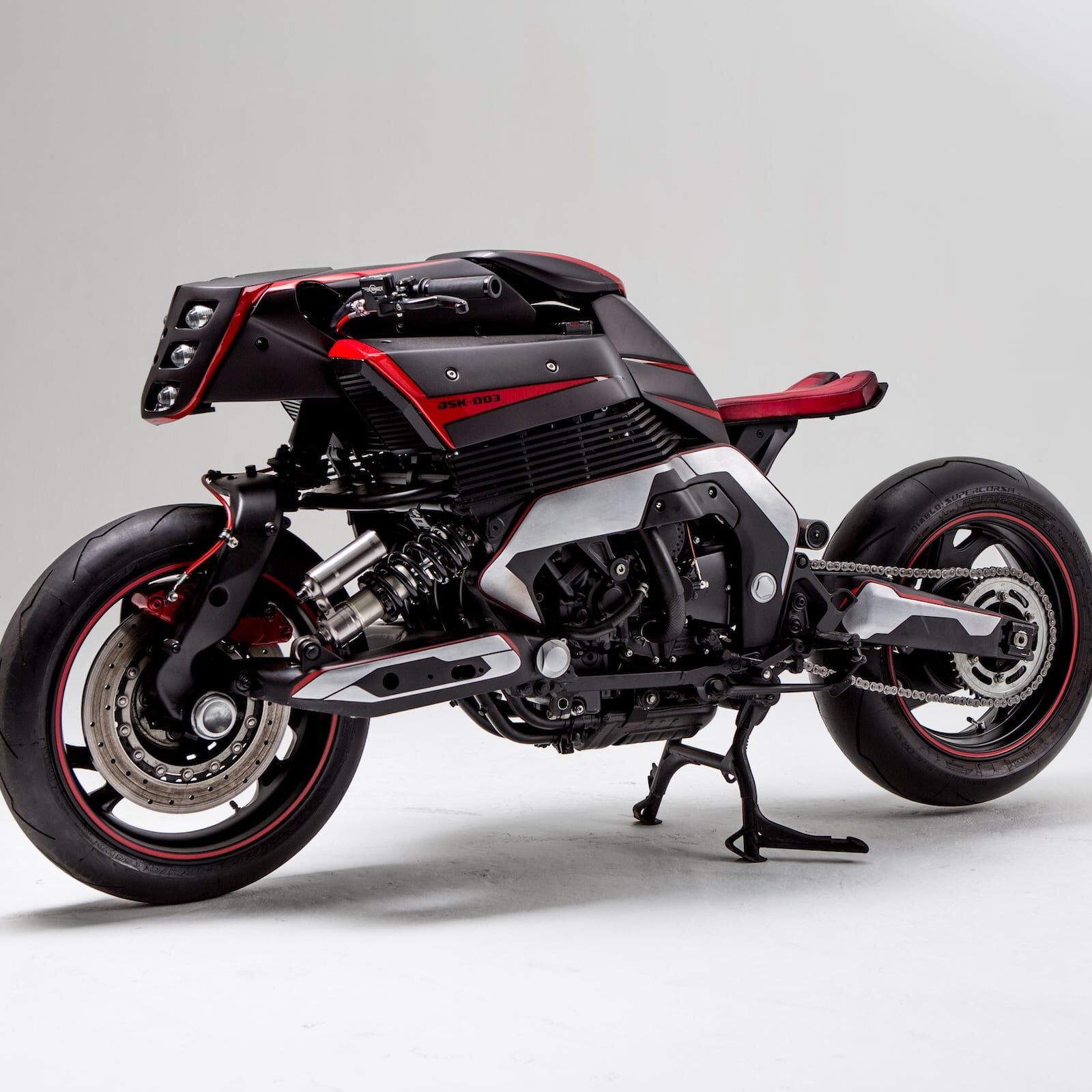 The JSK Moto Co. Custom Yamaha GTS 1000 - Project Rhodium Omega
