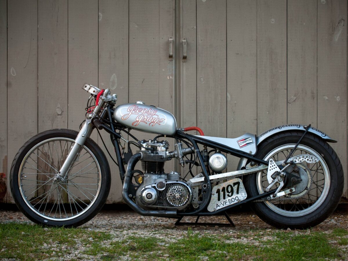 1951 BSA Star Twin Bonneville Racer